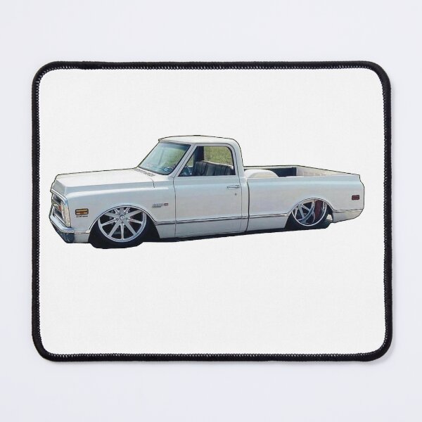 Item preview, 1969 Chevrolet C10 White designed and sold by Teesigned.