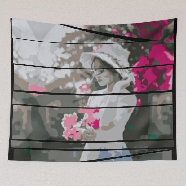 Item preview, Girl in the garden designed and sold by prashant art factory ✅️.