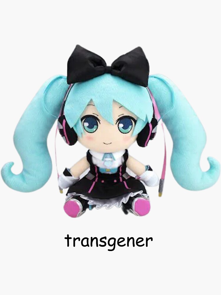 miku figure Magnet for Sale by dontkillspiders