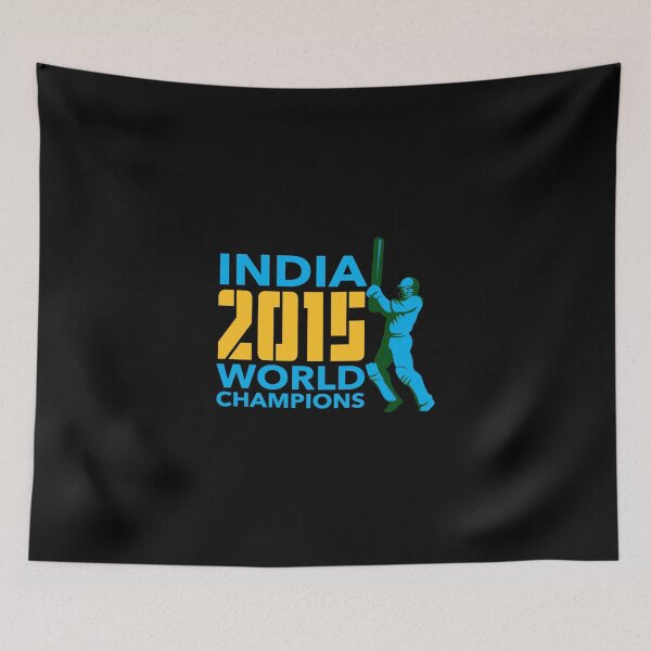 Item preview, India Cricket 2015 World Champions Isolated Sticker designed and sold by nylaphilli.