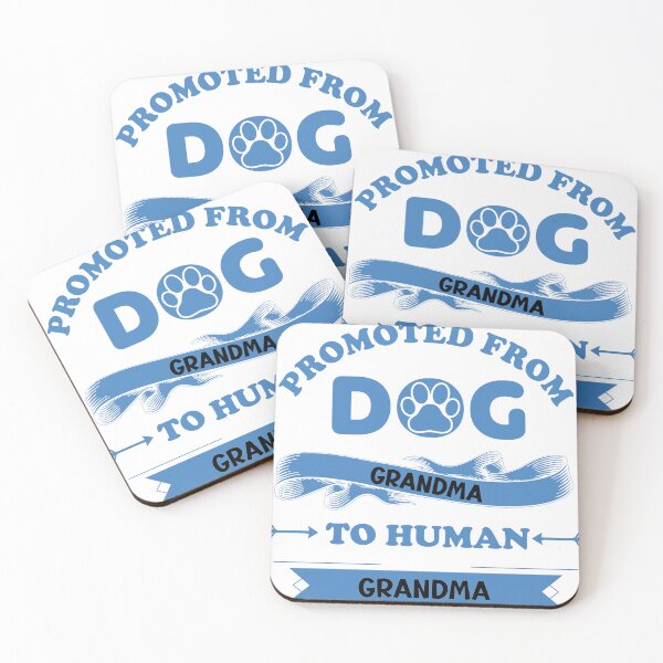 Item preview, Promoted From Dog Grandma To Human Grandma designed and sold by beefrancky.