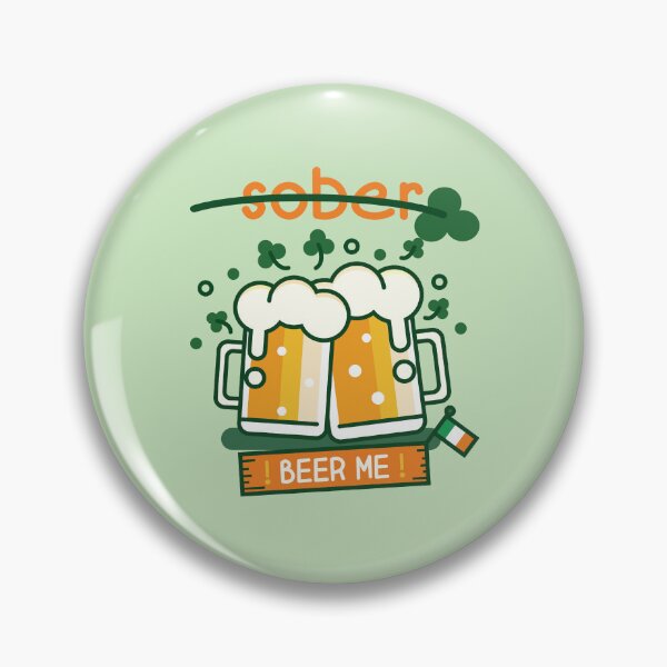 Artikelvorschau, Nicht nüchtern - Beer Me! (auf Grün) entworfen und verkauft von PawsitiveMum.