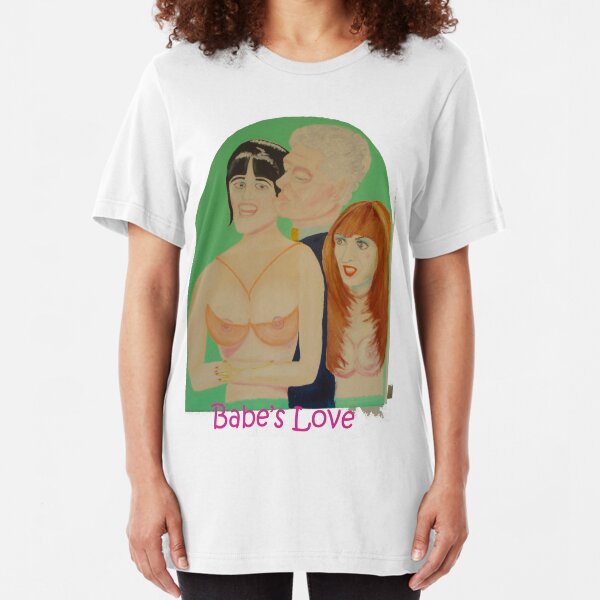 Babe's Love - Valentine's Day - Sunilism Slim Fit T-Shirt