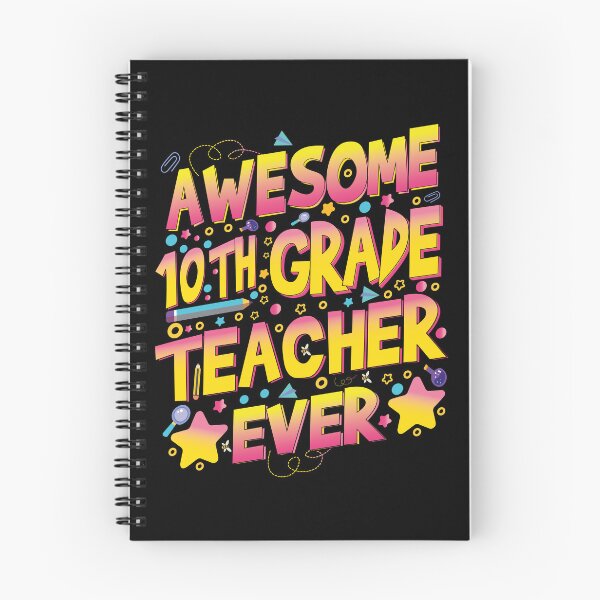 Item preview, Tenth 10th Grade Awesome Teacher Ever Kids and Teachers Gifts designed and sold by YAHIA-14.