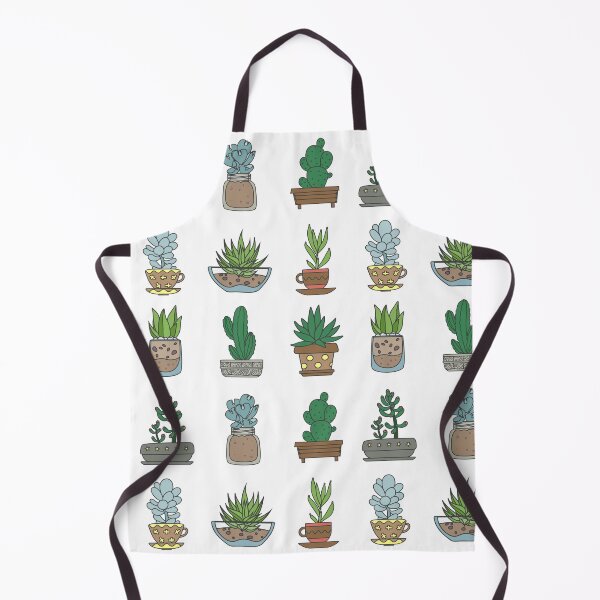 Item preview, Potted Succulents & Cactuses Plant Gardening designed and sold by Happy Puppy Print On Demand.