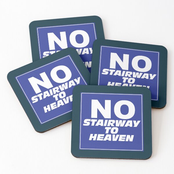 Item preview, Wayne's World No Stairway to Heaven Sign designed and sold by NathanRoberto.