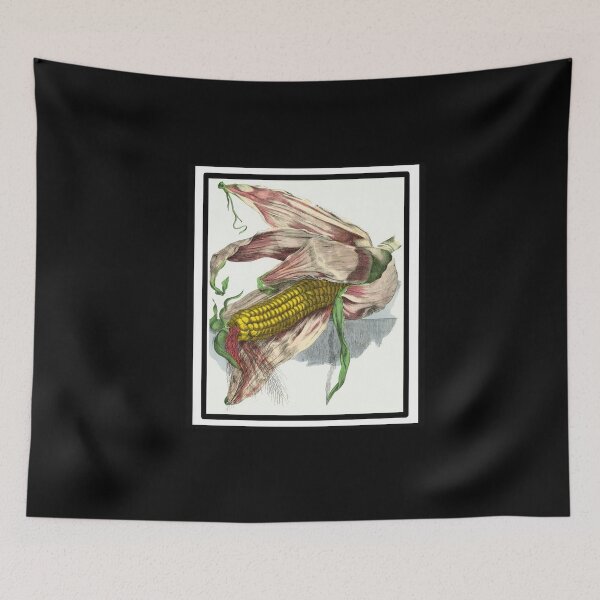 Item preview, Vintage Corn Drawing from the 1800's designed and sold by MountMercantile.