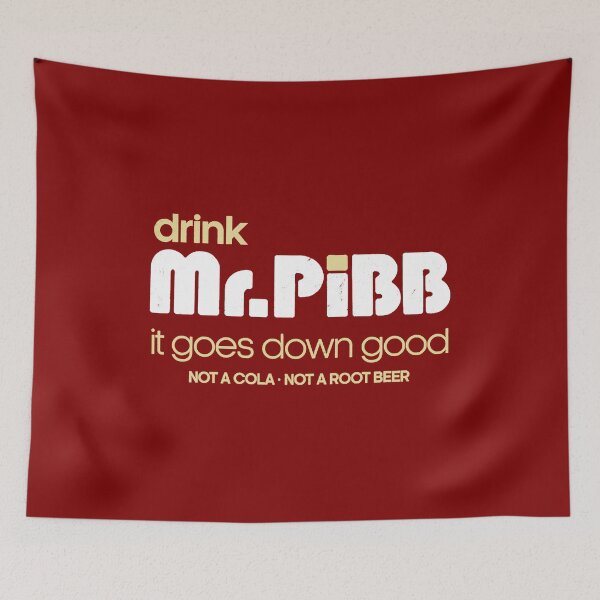 Item preview, Drink Mr Pibb // Vintage 80s Distressed Style designed and sold by loopneck69.