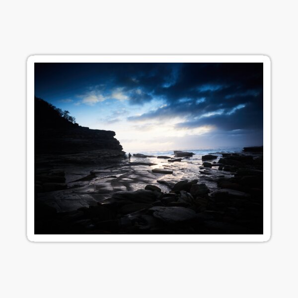 Glimpse of Light Sticker