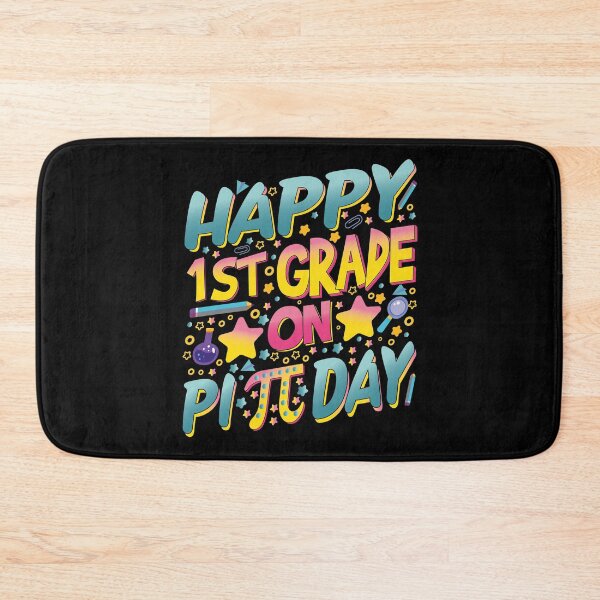 Item preview, Happy 1st First Grade On Pi Day 3.14 Math Lovers Teachers and Kids Gifts designed and sold by YAHIA-14.