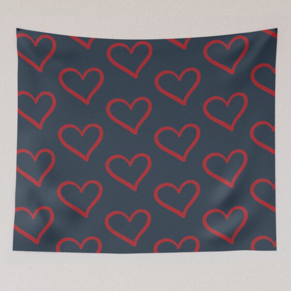 Item preview, Red Love Heart Doodle - Valentine's Day designed and sold by Ellaartdes.