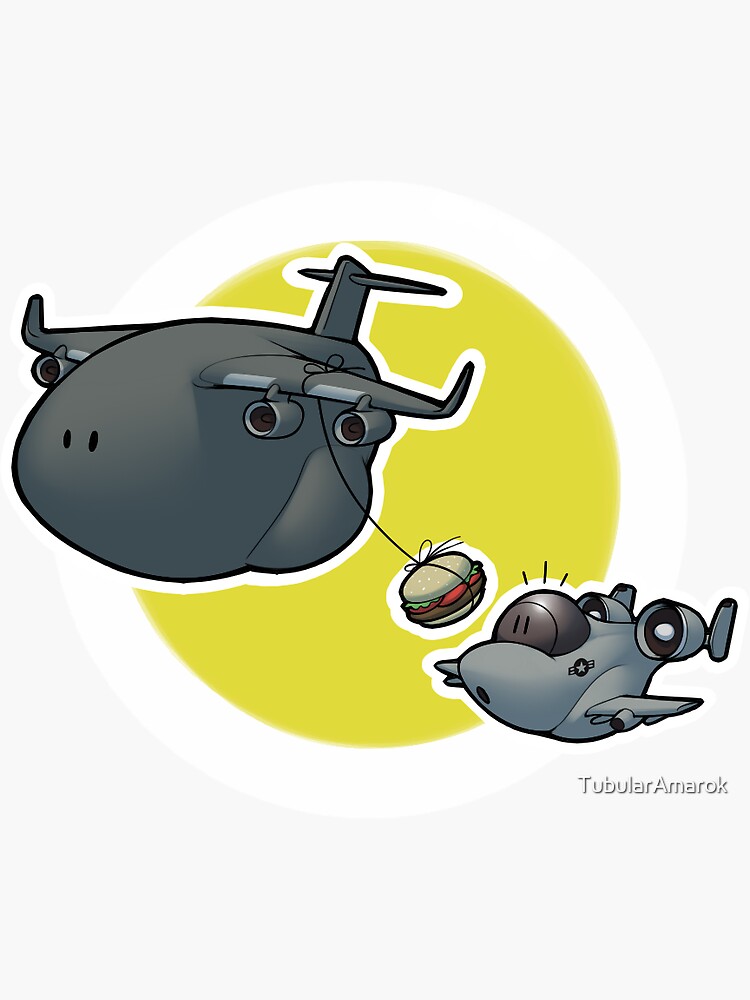 A-10 Mid-Air Refueling by TubularAmarok