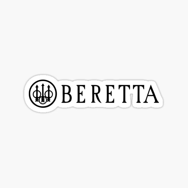 Beretta STICKERS  DECALS VINYL SHOOTING 10cm x 10cm x 4 