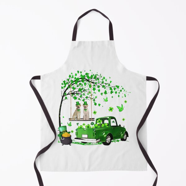 Item preview, Green Truck Patrick, Green Tree, Happy St. Patrick's Day, Yellow Labrador Retriever, Green Beer, Lucky Shamrock, Dog Patrick designed and sold by MelaineBalderas.