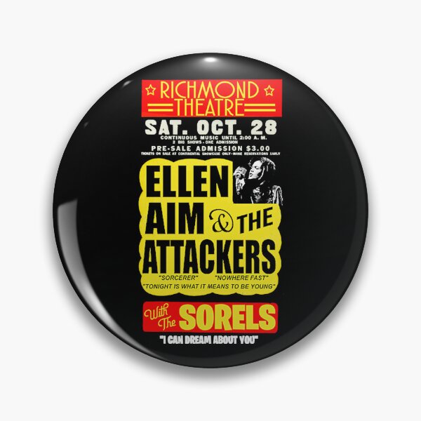 Item preview, Ellen Aim and the Attackers  designed and sold by loopneck69.