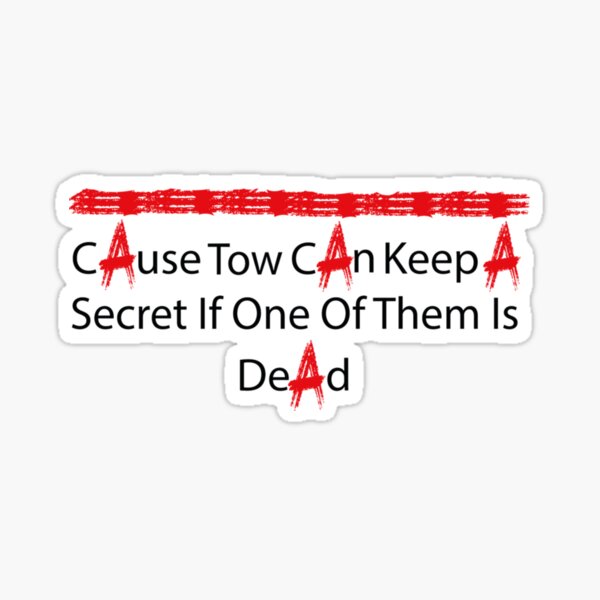 Item preview, Cause Two Can Keep A Secret designed and sold by Ellaartdes.