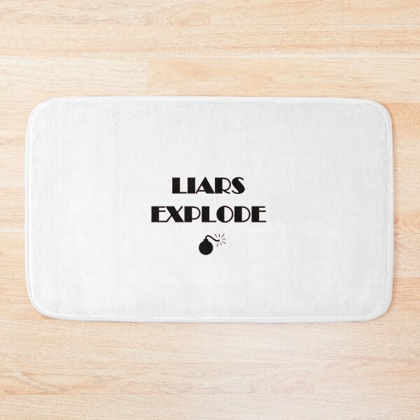 Item preview, Liars Explode Funny Sayings Quote Typography (7) designed and sold by Ellaartdes.