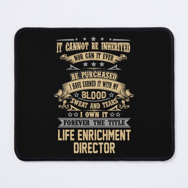 Item preview, Life Enrichment Director T Shirt - Forever The Title Job Gift Item Tee designed and sold by celiagomez456.