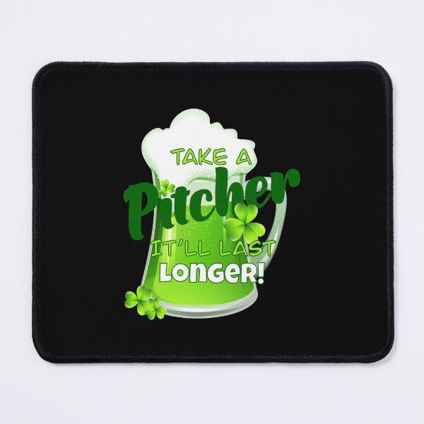 Item preview, Take a Pitcher (on Black) designed and sold by PawsitiveMum.