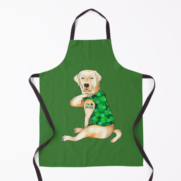Item preview, I'm Irish, Happy St. Patrick's Day, Yellow Labrador Retriever, Lucky Shamrock, Dog Patrick, Funny Graphics designed and sold by MelaineBalderas.