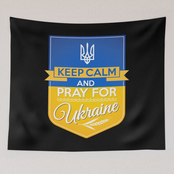 Item preview, Keep Calm And Pray For Ukraine designed and sold by BufFord71.