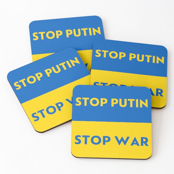 Item preview, STOP PUTIN STOP WAR designed and sold by DoodlrMob.