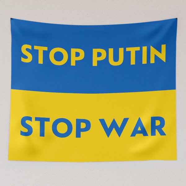 Item preview, STOP PUTIN STOP WAR designed and sold by DoodlrMob.