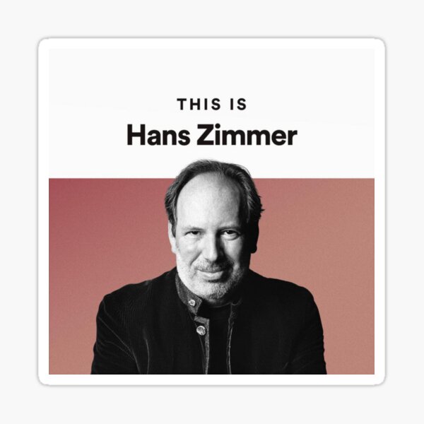 “Hans Zimmer Cover” Sticker for Sale by verratirey | Redbubble