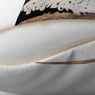 Alternate view of King of the Pen Throw Pillow