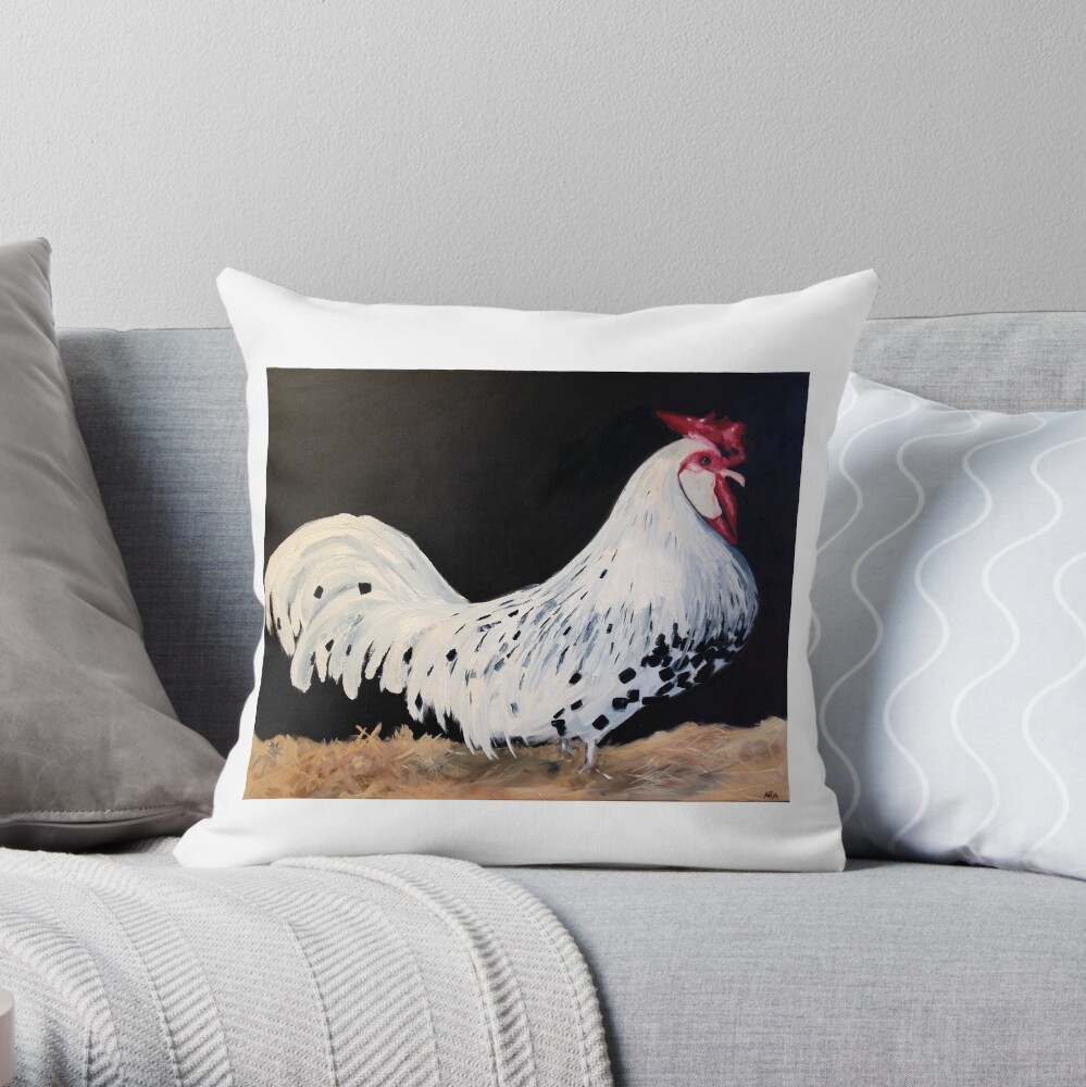 King of the Pen Throw Pillow