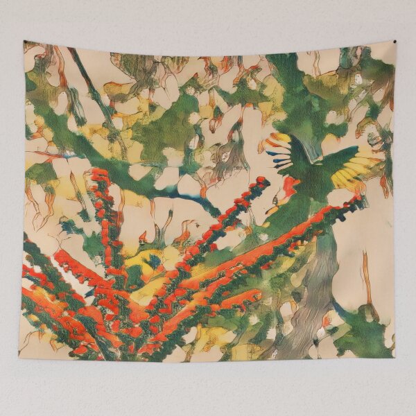 Item preview, Rainbow Lorikeet Abstract Art designed and sold by Digitaldingo.