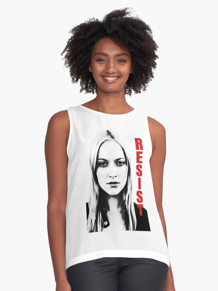 Vista previa del artículo con la obra «Blusa sin mangas», diseñado y vendido por butfirstcoffee.