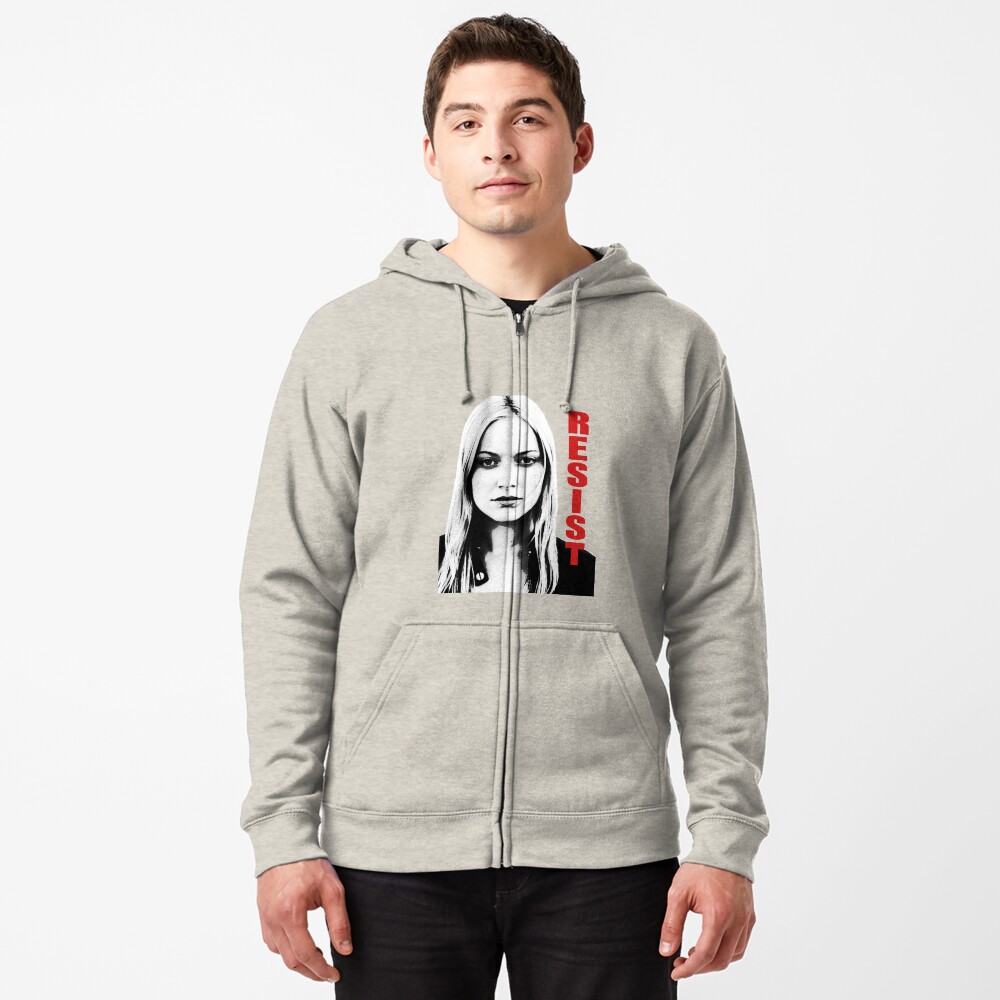 Vista previa del artículo con la obra «Sudadera con capucha y cremallera», diseñado y vendido por butfirstcoffee.