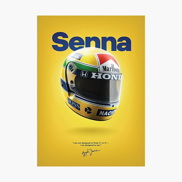 Senna Legendary Photographic Print