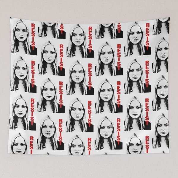 Item preview, RESIST. Etta Bishop Fringe Resistance Poster designed and sold by butfirstcoffee.