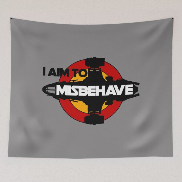Item preview, I Aim To Misbehave designed and sold by wzaenyl012.
