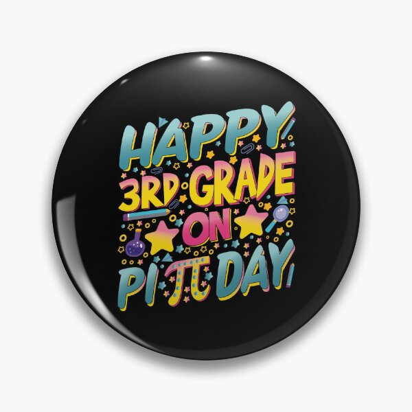 Item preview, Happy 3rd Third Grade On Pi Day 3.14 Math Lovers Teachers and Kids Gifts designed and sold by YAHIA-14.