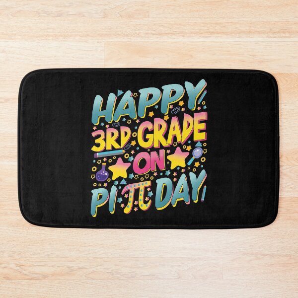 Item preview, Happy 3rd Third Grade On Pi Day 3.14 Math Lovers Teachers and Kids Gifts designed and sold by YAHIA-14.