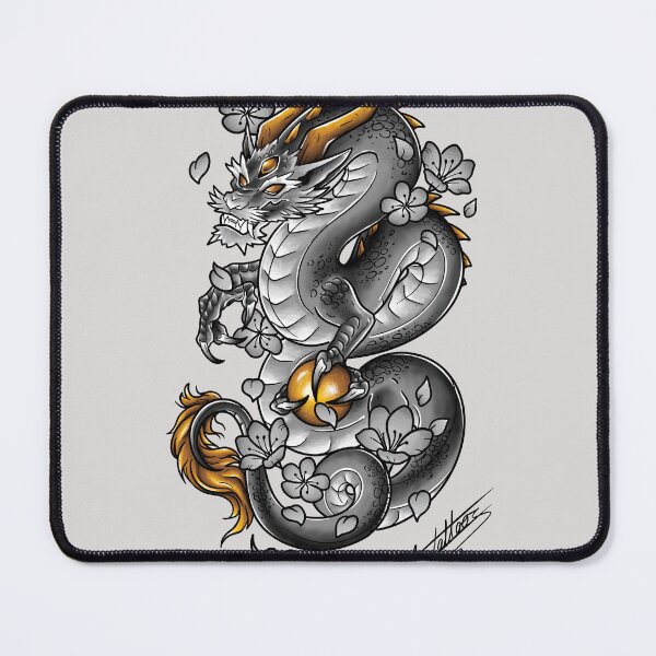 Item preview, japanese dragon designed and sold by Lilia-SEILLAN.