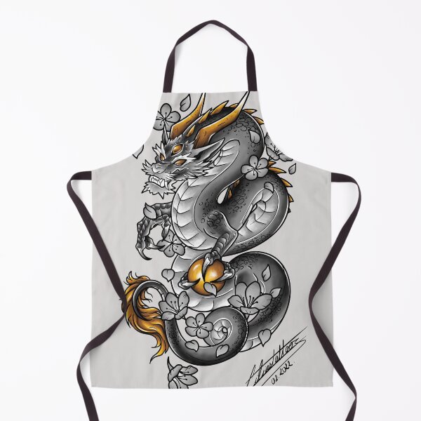 Item preview, japanese dragon designed and sold by Lilia-SEILLAN.