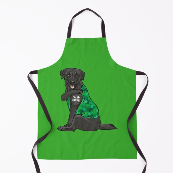 Item preview, I'm Irish, Happy St. Patrick's Day, Black Labrador Retriever, Lucky Shamrock, Dog Patrick, Funny Graphics designed and sold by MelaineBalderas.