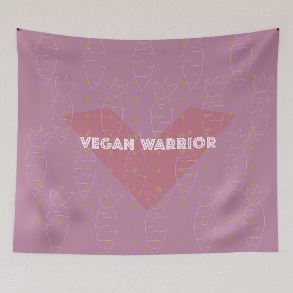 Item preview, Vegan Warrior_c2 designed and sold by Mimi Huang.