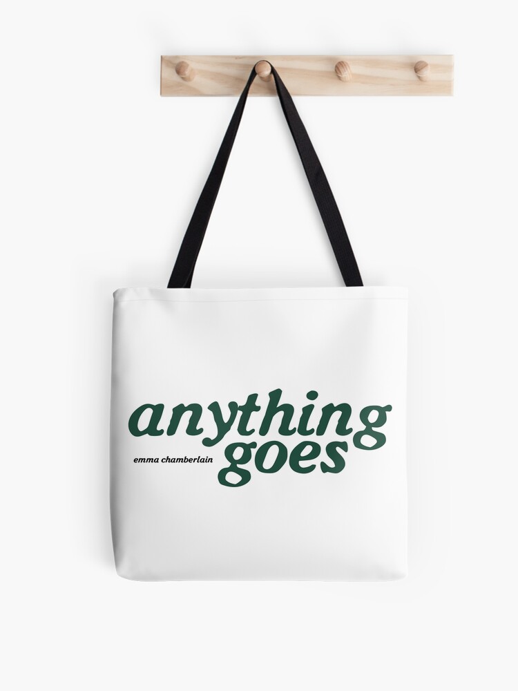 Anything Goes Emma Chamberlain Merch Anything Goes Logo | Tote Bag