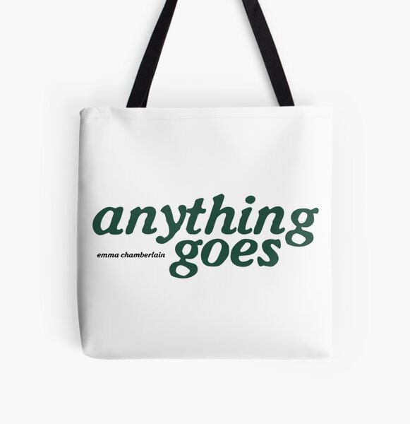 Anything Goes Emma Chamberlain Merch Anything Goes Logo | Tote Bag