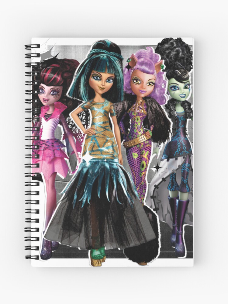 clawdeen Spiral Notebook by ARTRAVESHOP