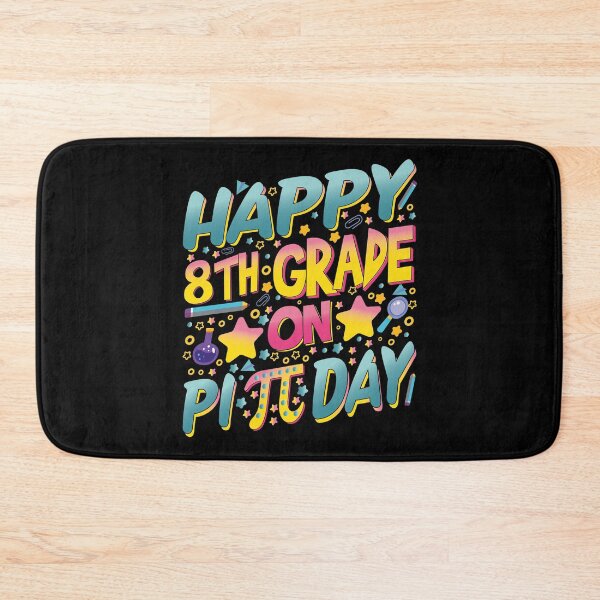 Item preview, Happy 8th Eighth Grade On Pi Day 3.14 Math Lovers Teachers and Kids Gifts designed and sold by YAHIA-14.