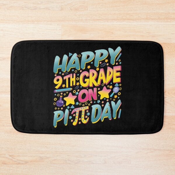 Item preview, Happy 9th Ninth Grade On Pi Day 3.14 Math Lovers Teachers and Kids Gifts designed and sold by YAHIA-14.