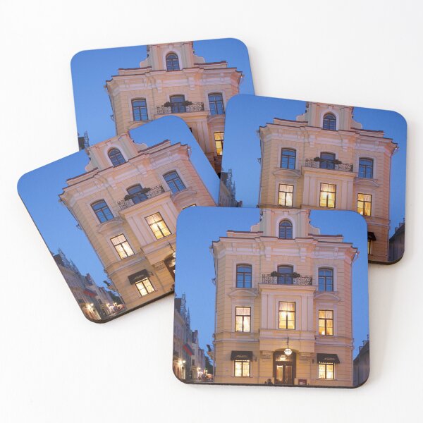 Item preview, Old House Cafe Maiasmokk on Varna Trug at dusk, Tallinn, Estonia, Baltic States, Europe designed and sold by Torsten  Krüger.