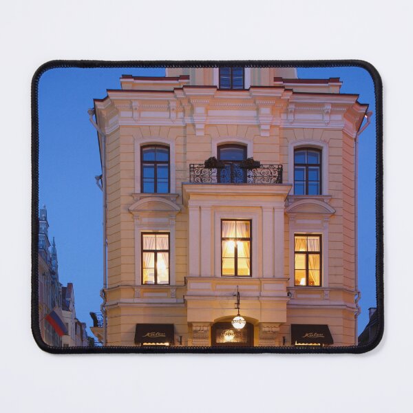 Item preview, Old House Cafe Maiasmokk on Varna Trug at dusk, Tallinn, Estonia, Baltic States, Europe designed and sold by Torsten Krüger.