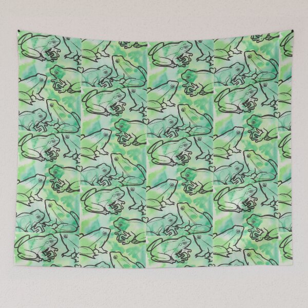 Item preview, Frogs are Fun designed and sold by soulfoodart.